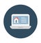 Property Website Color Isolated Vector Icon which can easily modify or edit