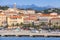 Propriano coastal cityscape, South Corsica