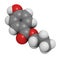 Propylparaben (E216) controversial preservative molecule. Used in cosmetics and pharmaceutical products