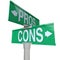 Pros and Cons Two-Way Street Signs Comparing Options