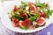 Prosciutto di Parma salad with figs