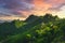 Prosecco Hills, vineyards and San Lorenzo church. Unesco Site. Veneto, Italy