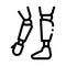 Prosthetics Of Arms And Leg Orthopedic Vector Icon