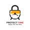 Protect time logo