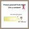 Protect yourself from AIDS. Use a condom. The HIV virus. Infographics. World AIDS Day. Red ribbon. Vector illustration