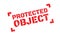 Protected Object rubber stamp