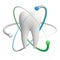 Protected tooth - realistic 3d vector icon