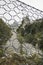 Protection net against landslides