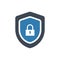 Protection, secure, payments, secured, shield,safety,lock, trust,password,safe icon vector illustrator