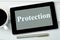 Protection word on tablet