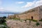 Protective stone walls of the Fortress of Palamidi, Naflplio, Greece