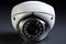 Protective watch, Professional white security cameras feature hologram glow, wide banner