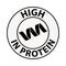 Protein icon, illustration