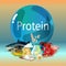 Protein nutrition/ Healthy food every day