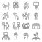 Protest Mob icon illustration vector set. Contains such icon as Resist, mob, police, protester, strike, activism, and more. Expand