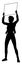 Protest Rally March Picket Sign Silhouette Person