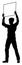 Protest Rally March Picket Sign Silhouette Person