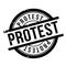 Protest rubber stamp