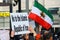 Protest in Solidary with Iranian Protesters, Toronto, ON