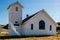 Protestant church in the badlands. Dorothy,Alberta,Canada