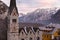 Protestant church of Hallstatt, Salzkammergut, Austrian Alps