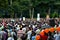 Protesters at May Day rally Singapore