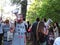 Protests in front of Polish Senate and Parliament, July 24, 2018, Warsaw, Poland