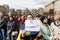 Protests on Independence Square in Kyiv, Ukraine