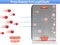 Proton Radiation Path Length (3d illustration)