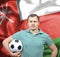 Proud football fan of Oman