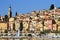 Provence village of Menton on the french Riviera in the South of France