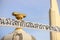 Provide the people with equal rights, Thai text over Democracy Monument