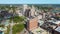 Providence downtown aerial view, Rhode Island, USA