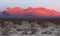 Providence Mountains Fountain Peak Mojave Desert Landscape