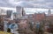 Providence, Rhode Island, city skyline from Prospect Terrace Park