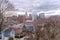 Providence, Rhode Island, city skyline from Prospect Terrace Park