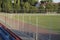 Provincial Stadium, children are trained to play football and to score ball into goal