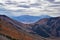 Provo Peak views from top mountain landscape scenes, by Provo, Slide Canyon, Slate Canyon and Rock Canyon, Wasatch Front Rocky Mou