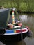 Prow of a Canal Narrowboat.