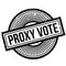 Proxy Vote rubber stamp