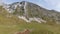 Prutas mountain in Durmitor National Park, Dinaric Alps, Montenegro, aerial view