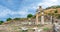 Prytaneion ruins in the ancient Ephesus, Turkey