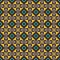 Pseudo african craft ethnic pattern