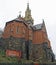 The Pseudo-Gothic Anglican Church in Karlovy Vary