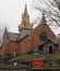 The Pseudo-Gothic Anglican Church in Karlovy Vary