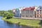 Pskov Embankment of the Pskova River