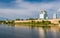 Pskov Kremlin (Krom) and the Trinity orthodox cathedral, Russia