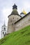 Pskov, the Middle tower of Pskov Krom