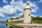 Pskov, the wall of a Roundabout city with High and Varlamov towers on the Bank of the Velikaya river