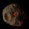 Psyche - Hot asteroid, 3d rendering